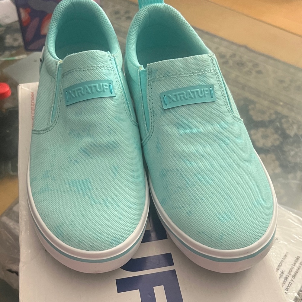 XTRATUF Women’s Slip-On Athletic Shoes in Aqua